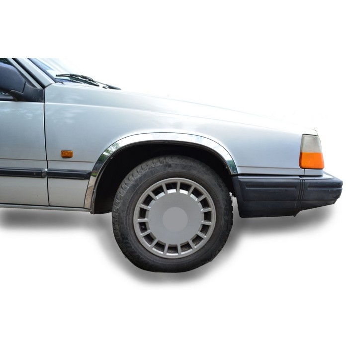 Накладки на арки (4 шт, нерж) для Volvo 940/960 1990-1997 рр