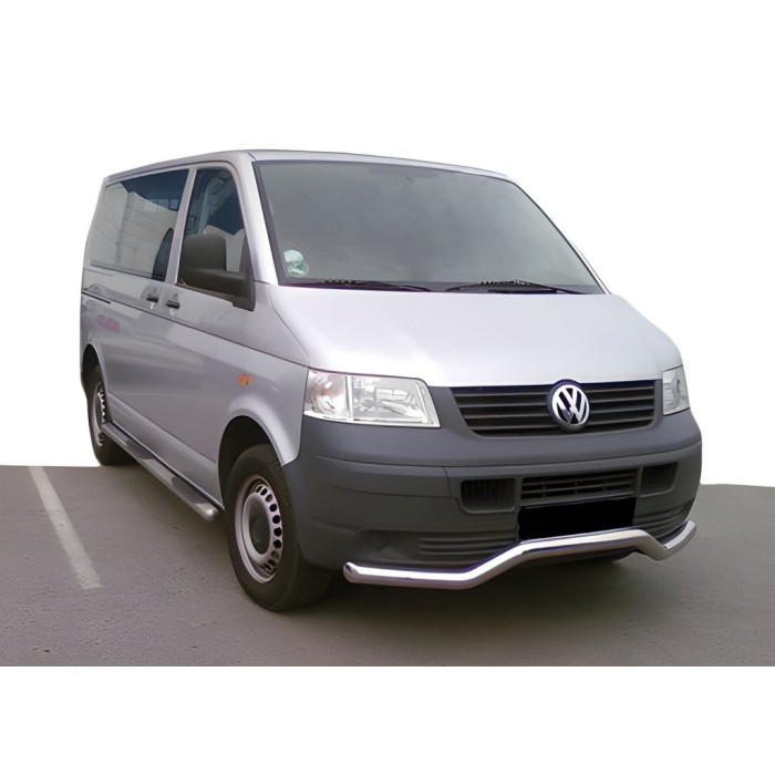 Нижня губа хвиля ST007 (нерж) для Volkswagen T5 Transporter 2003-2010 рр