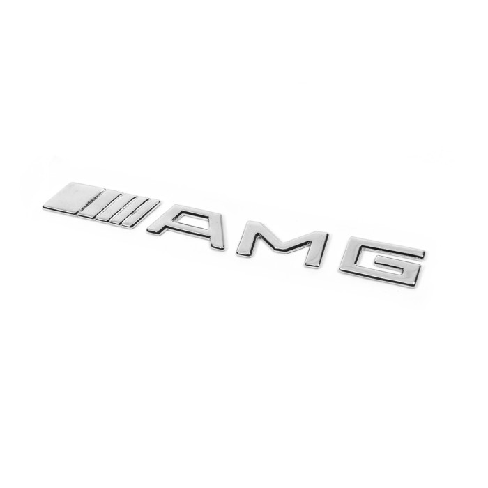 Шильдик AMG (20см, нержавійка) для Тюнінг Mercedes