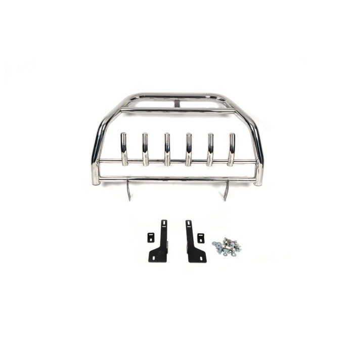 Кенгурятник WT003 Special (нерж) для Volkswagen Touareg 2002-2010 рр