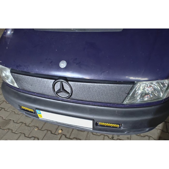 Зимова накладка на решітку Матова для Mercedes Vito W638 1996-2003 рр