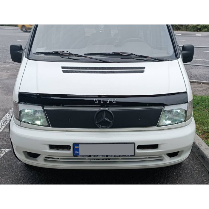 Зимова накладка на решітку Матова для Mercedes Vito W638 1996-2003 рр