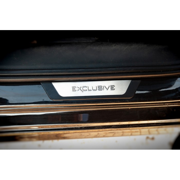 Накладки на пороги Flexill (4 шт) Exclusive для Volkswagen Passat B7 2012-2015 гг