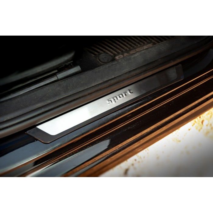 Накладки на пороги Flexill (4 шт) Exclusive для Volkswagen Passat B7 2012-2015 гг