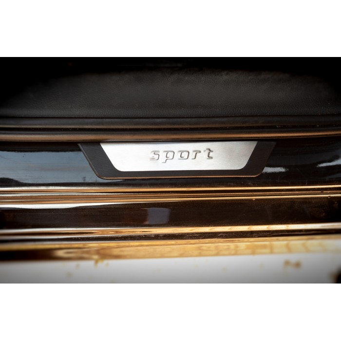 Накладки на пороги Flexill (4 шт) Exclusive для Volkswagen Passat B7 2012-2015 гг
