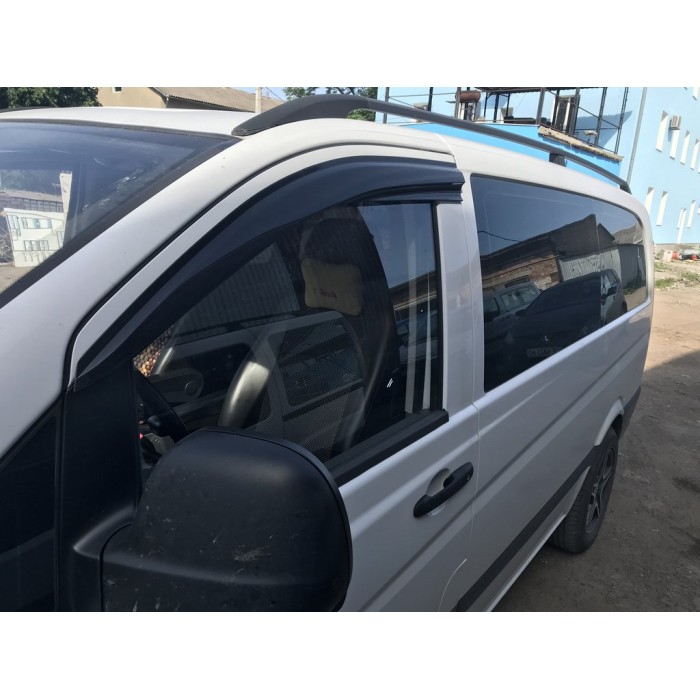 Вітровики (2 шт., Sunplex Sport) для Mercedes Vito W639 2004-2014 рр