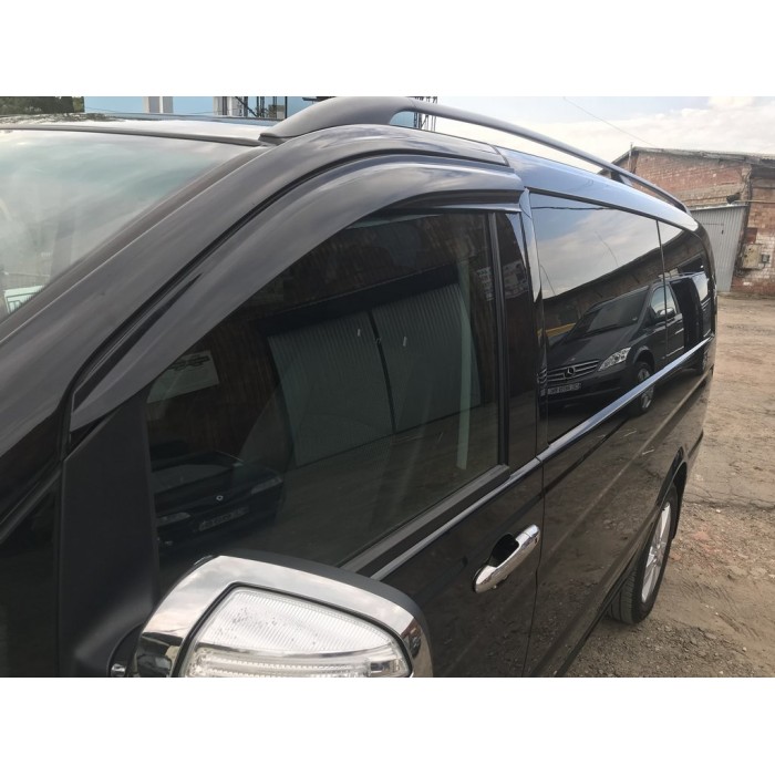 Вітровики (2 шт., Sunplex Sport) для Mercedes Vito W639 2004-2014 рр