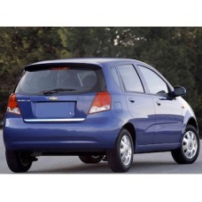 Кромка багажника (нерж.) HB для Chevrolet Aveo T200 2002-2008 гг