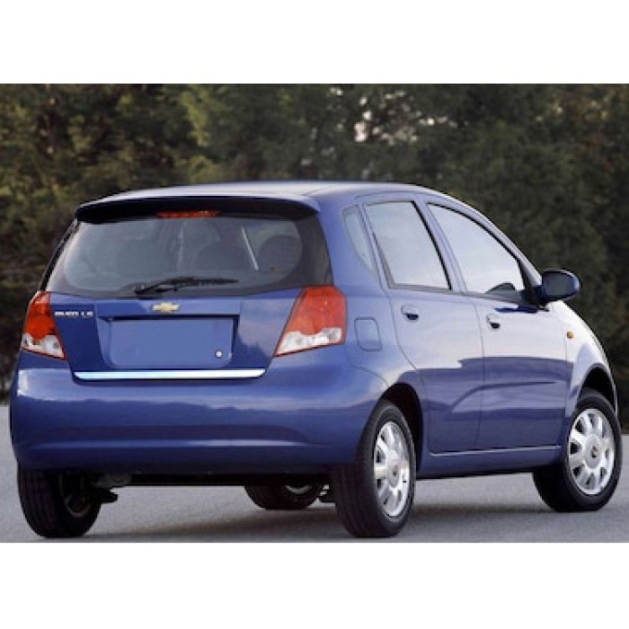 Кромка багажника (нерж.) HB для Chevrolet Aveo T200 2002-2008 гг