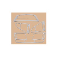 Накладки на панель (Meric, Турция) Алюминий для Renault Laguna 2007-2015 гг