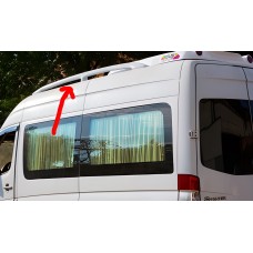 Рейлінги (під фарбування) Коротка (200см) для Fiat Ducato 2006-2025 рр