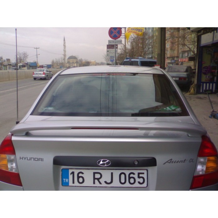 Спойлер (під фарбування) для Hyundai Accent 2000-2006 рр