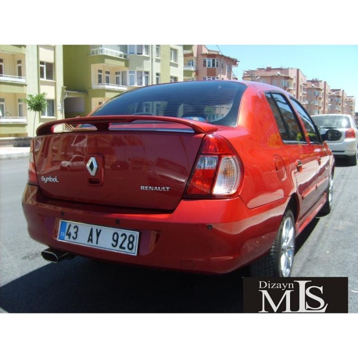 Бокові пороги Ferrari-type (під фарбування) для Renault Symbol 1999-2008 рр