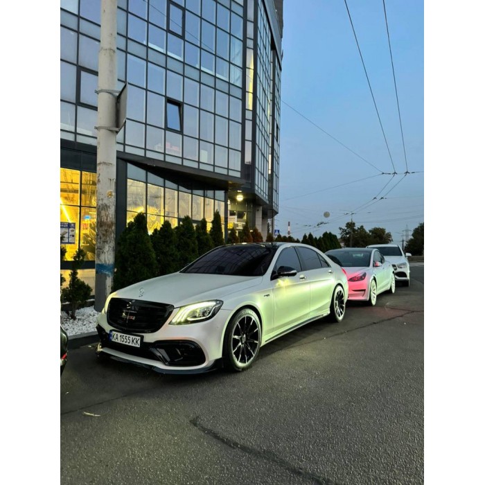 Комплект обвісів S63 AMG (2018-restyling) для Mercedes S-сlass W222