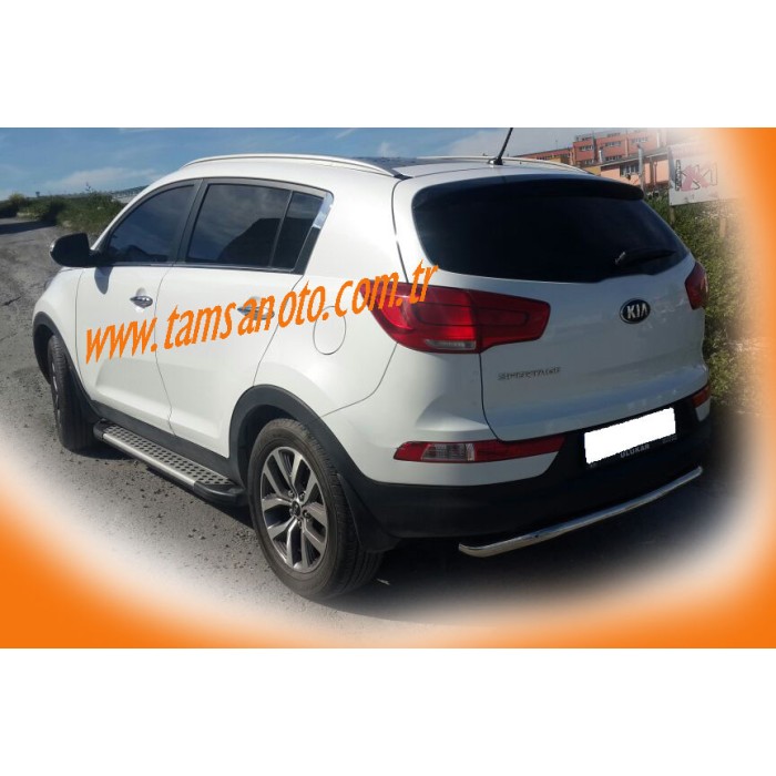 Задня дуга AK002-1 (нерж.) для Kia Sorento XM 2009-2014 рр