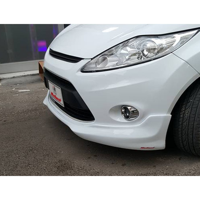 Накладка на передній бампер 2008-2013 (під фарбування) для Ford Fiesta рр