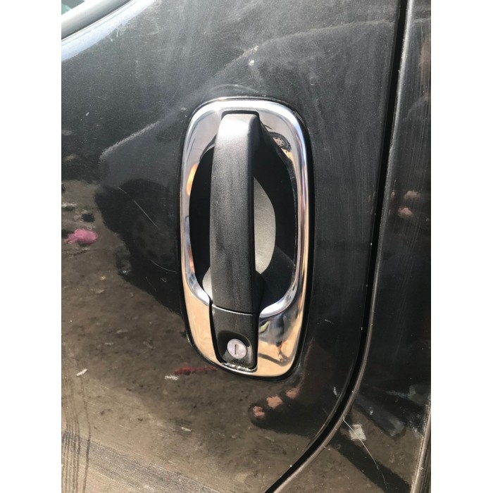 Обводка ручек (4 шт, нерж) для Renault Trafic 2001-2015 гг
