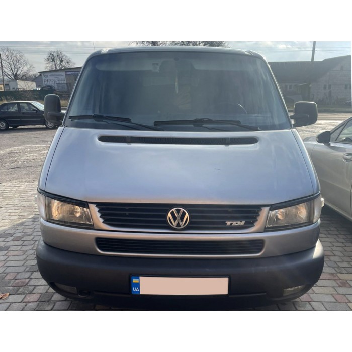 Вії Косою капот (2 шт) Чорний глянець для Volkswagen T4 Transporter