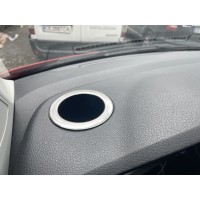 Накладка на підсклянник (2 шт., нерж) для Volkswagen T6