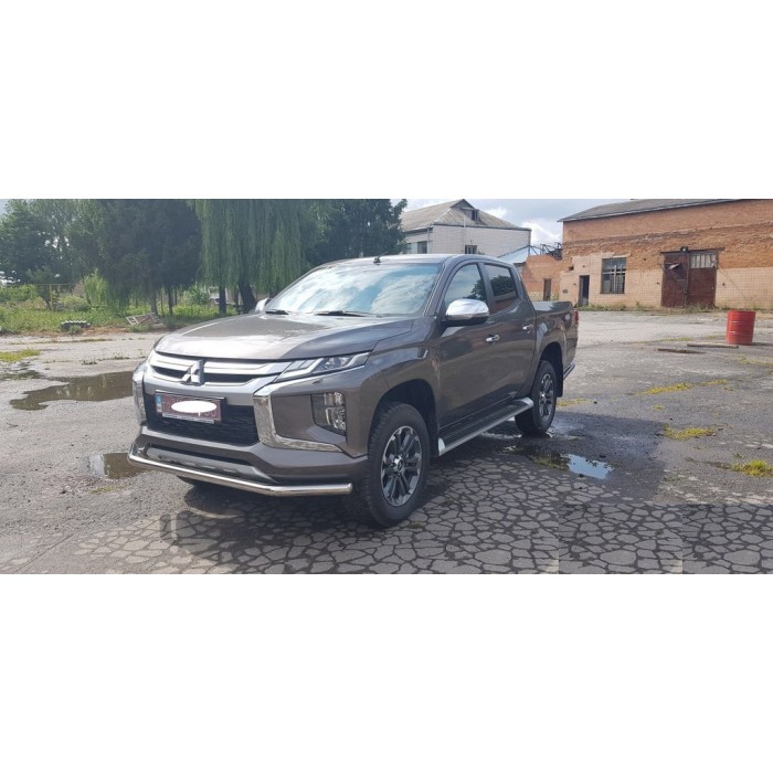 Передній захист ST008 (нерж) для Mitsubishi L200 2015-2025 рр