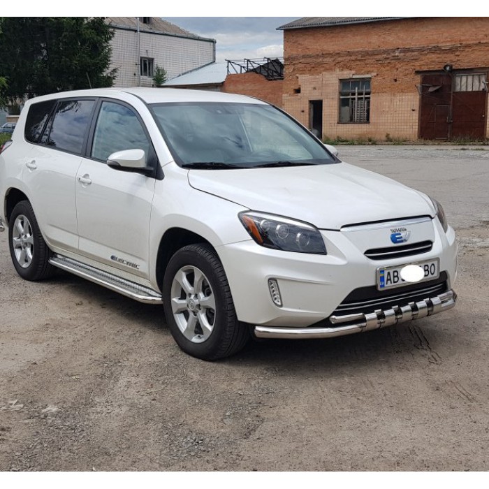 Передній захист ST015 (нерж.) для Toyota Rav 4 2006-2013 рр