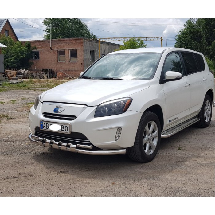 Передній захист ST015 (нерж.) для Toyota Rav 4 2006-2013 рр