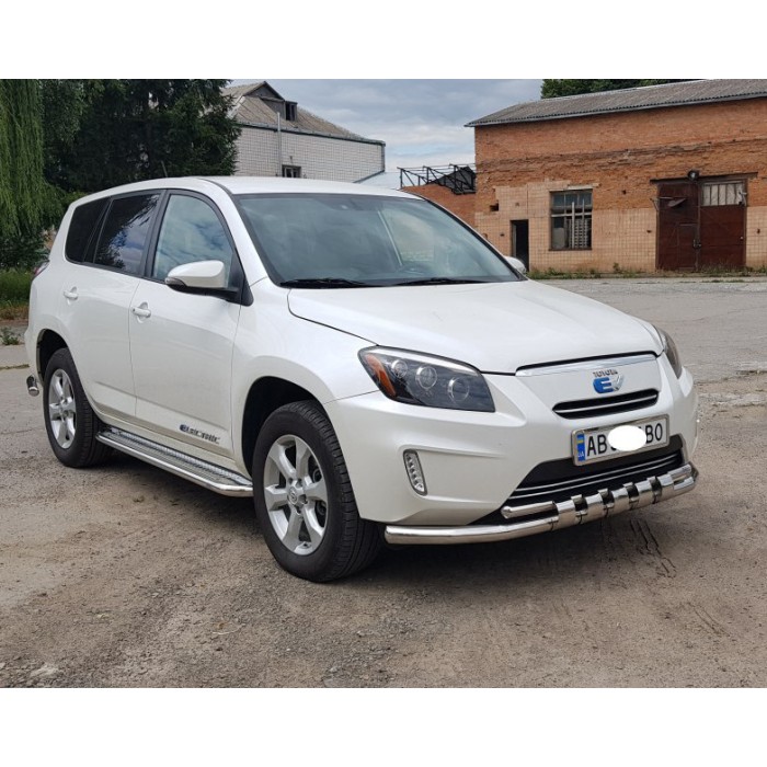 Передній захист ST015 (нерж.) для Toyota Rav 4 2006-2013 рр