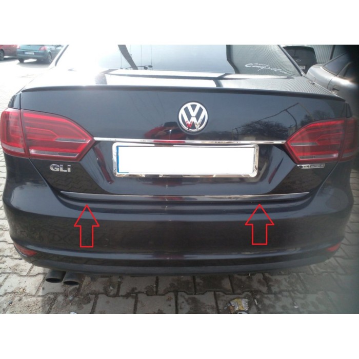 Кромка багажника (нерж) 2011-2014 для Volkswagen Jetta рр