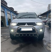 Кенгурятник WT004 (нерж) для Mitsubishi L200 2006-2015 гг