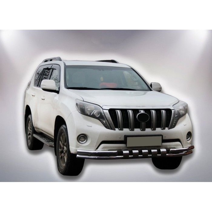 Передній захист F3-31 (нерж) для Toyota Land Cruiser Prado 150