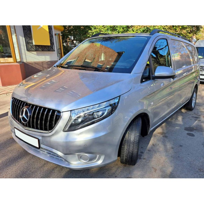 Передня решітка GT Chrome (2014-2023 для Vito W447) для Mercedes Vito / V-class W447 2014- рр