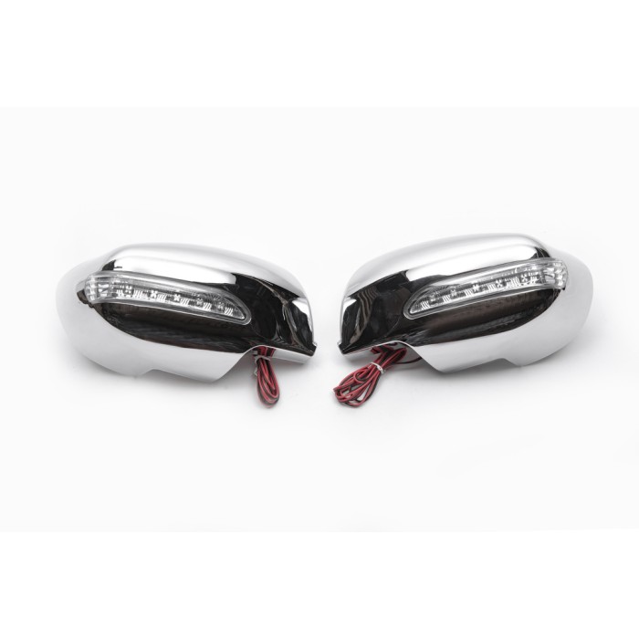 Накладки на дзеркала LED (2 шт, пласт) для Mazda 6 2008-2012 рр