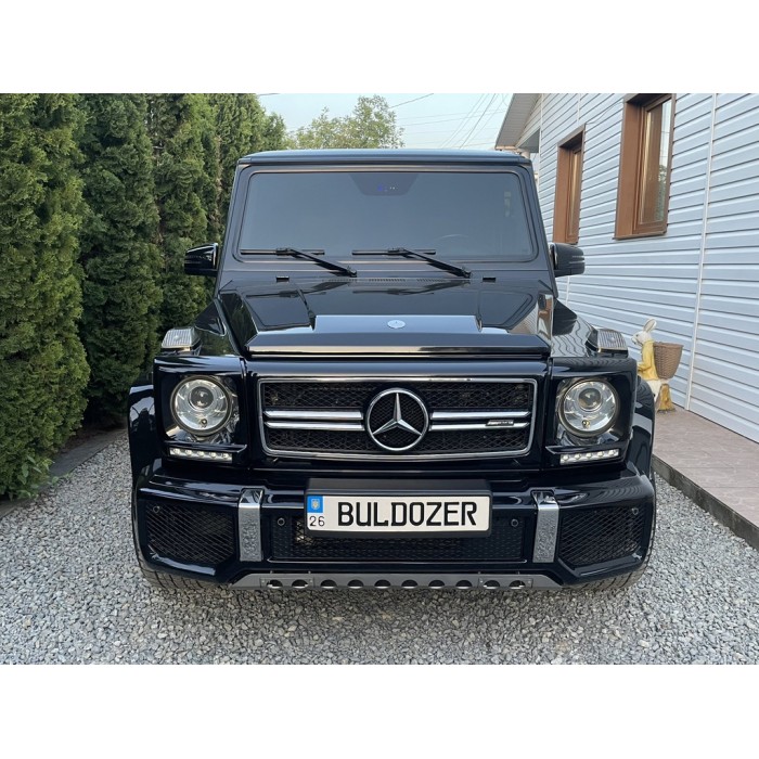 Передній бампер AMG G63/G65 (в зборі) G63 (хромована сітка) для Mercedes G сlass W463 1990-2018рр