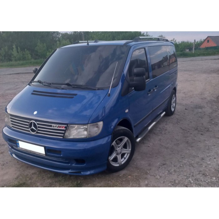 Нижня накладка на бампер Brabos Style (під фарбування) для Mercedes Vito W638 1996-2003 рр