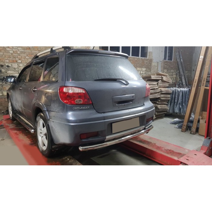 Задняя дуга AK002/2 (нерж) для Mitsubishi Outlander 2001-2006 гг