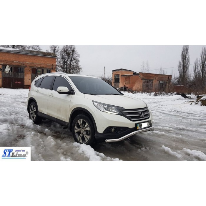 Передній захист ST007 (нерж.) для Honda CRV 2012-2016 рр