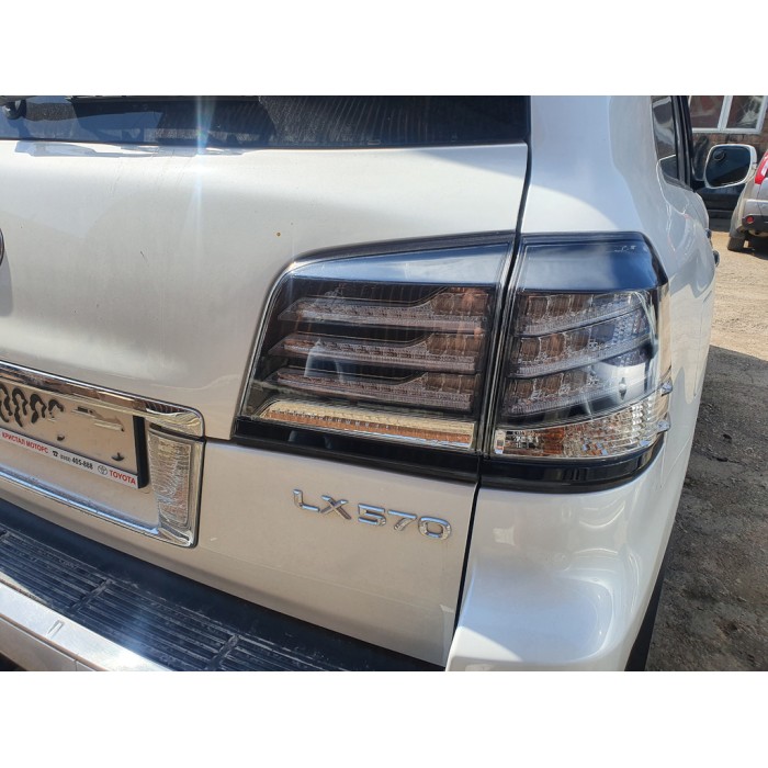 Задні стопи 2012-2015 (Supercharger, 2 шт) для Lexus LX570/450d