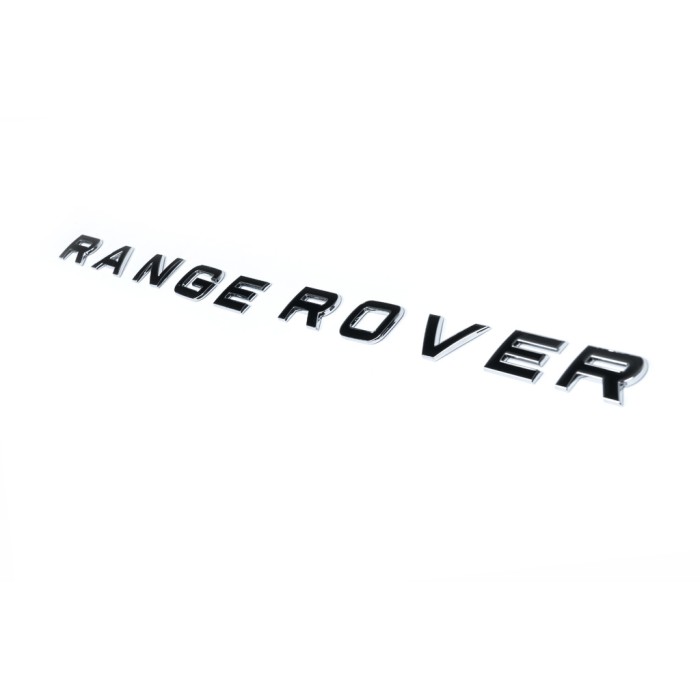 Напис чорний глянець (тип-2) для Тюнінг LandRover Range Rover