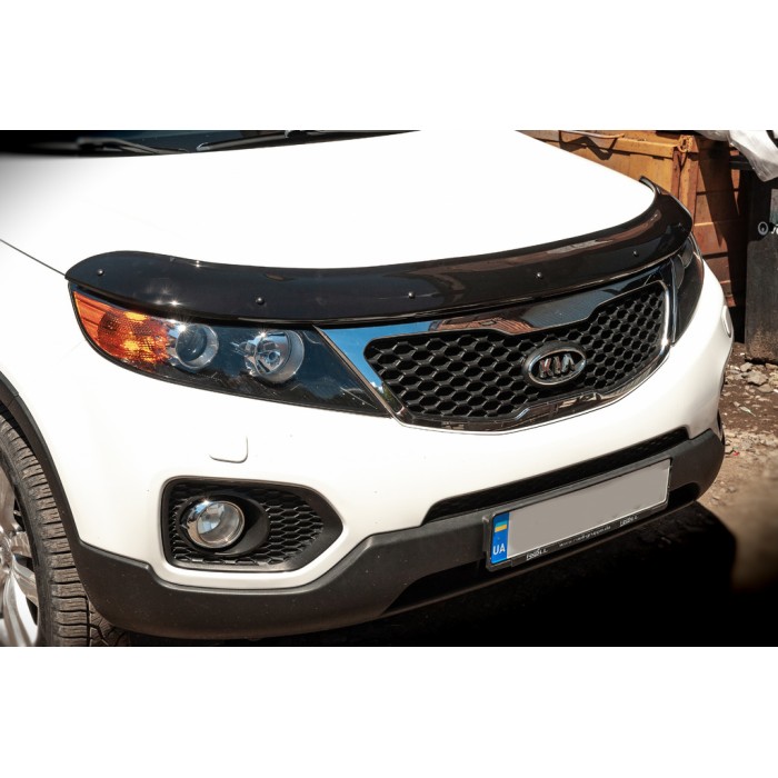 Дефлектор капота 2009-2012 (EuroCap) для Kia Sorento XM рр