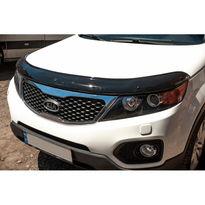 Дефлектор капота 2009-2012 (EuroCap) для Kia Sorento XM рр