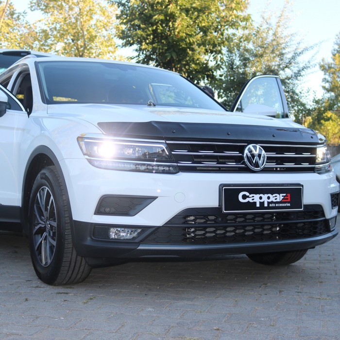 Дефлектор капота (EuroCap) для Volkswagen Tiguan 2016-2023 рр