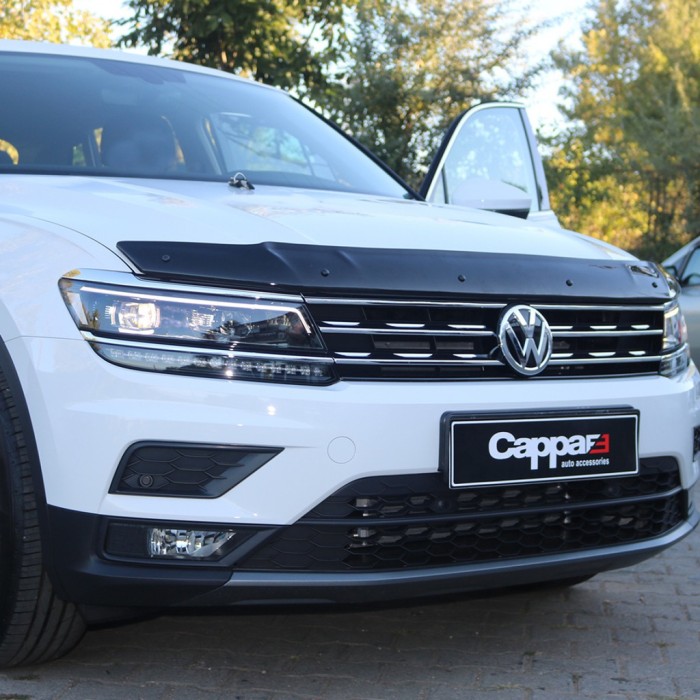 Дефлектор капота (EuroCap) для Volkswagen Tiguan 2016-2023 рр