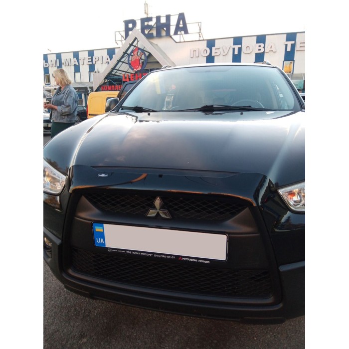 Дефлектор капоту (HIC) для Mitsubishi ASX 2010-2023 рр