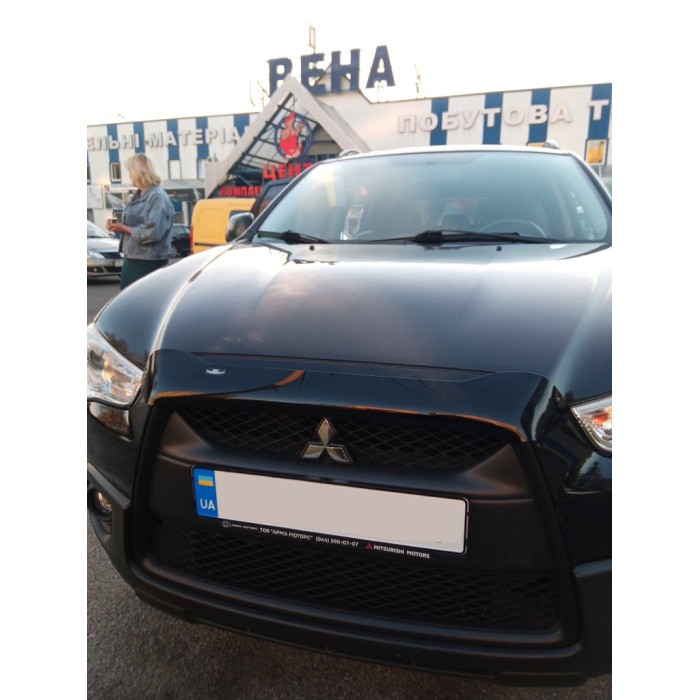 Дефлектор капоту (HIC) для Mitsubishi ASX 2010-2023 рр