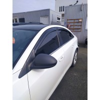 Ветровики SD (4 шт, HIC) для Chevrolet Cruze 2009-2015 гг