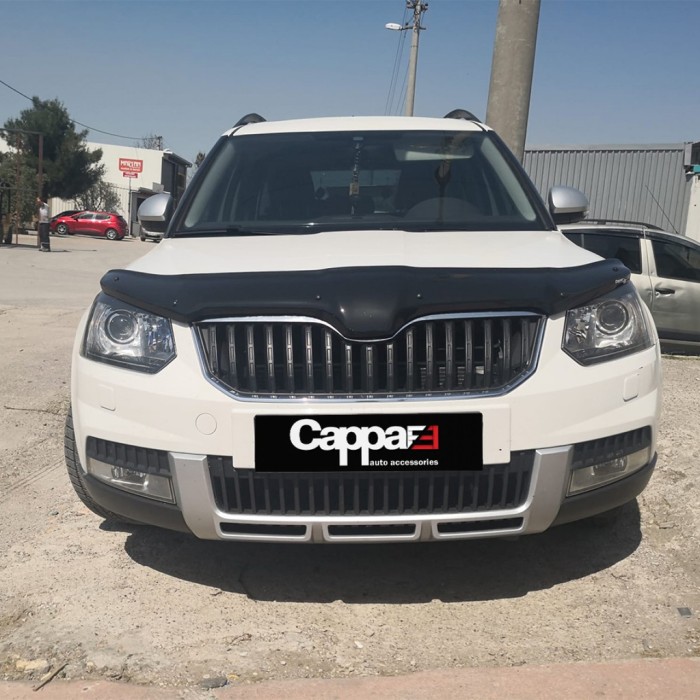 Дефлектор капота 2013-2025 (EuroCap) для Skoda Yeti рр