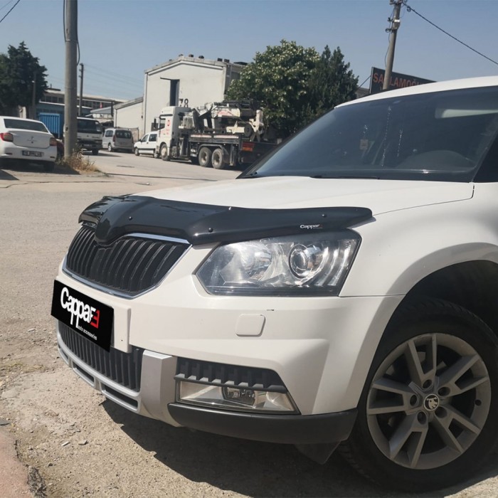 Дефлектор капота 2013-2025 (EuroCap) для Skoda Yeti рр