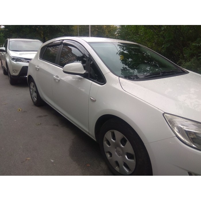 Вітровики HB (4 шт, HIC) для Opel Astra J 2009-2015 рр