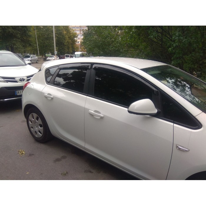 Вітровики HB (4 шт, HIC) для Opel Astra J 2009-2015 рр