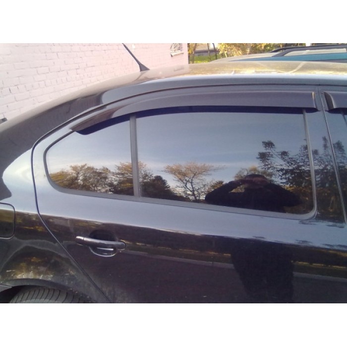 Вітровики LiftBack (4 шт, HIC) для Skoda Octavia II A5 2010-2013рр